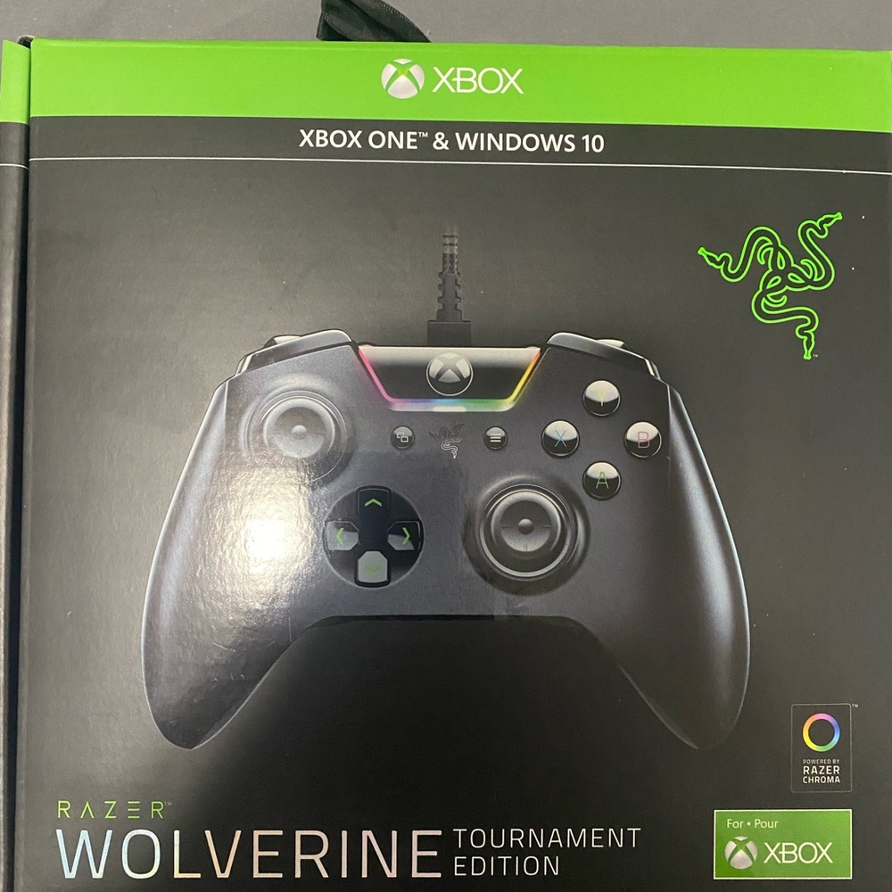Xbox controller Razer Wolverine tournament edition